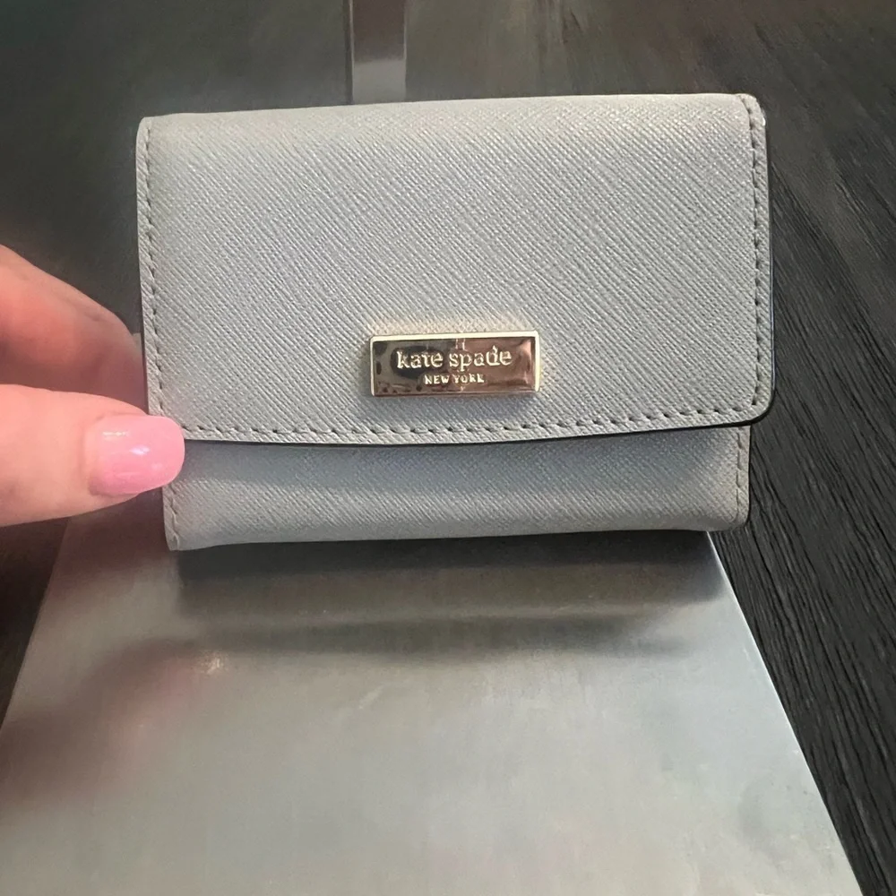 Kate Spade Gray Card Case